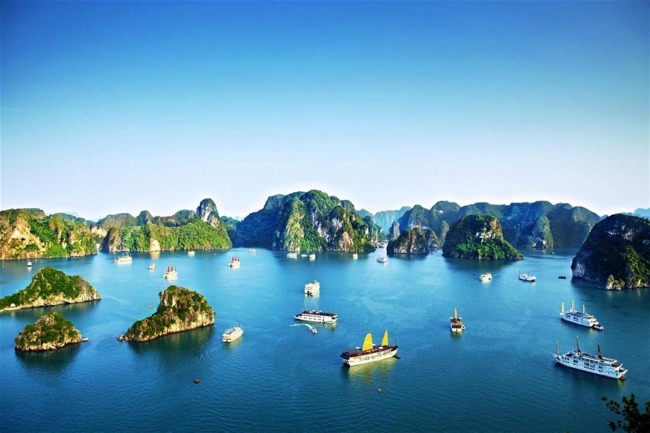 Halo Bay Homestay Hạ Long-öböl Kültér fotó