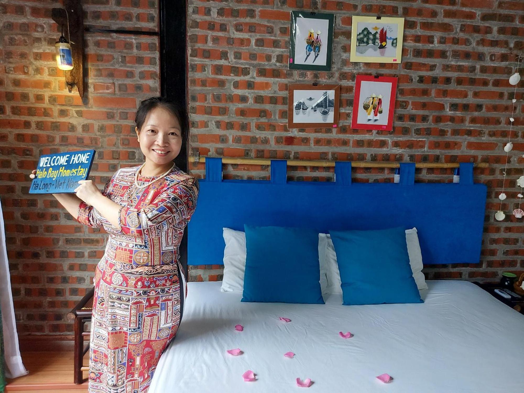 Halo Bay Homestay Hạ Long-öböl Szoba fotó