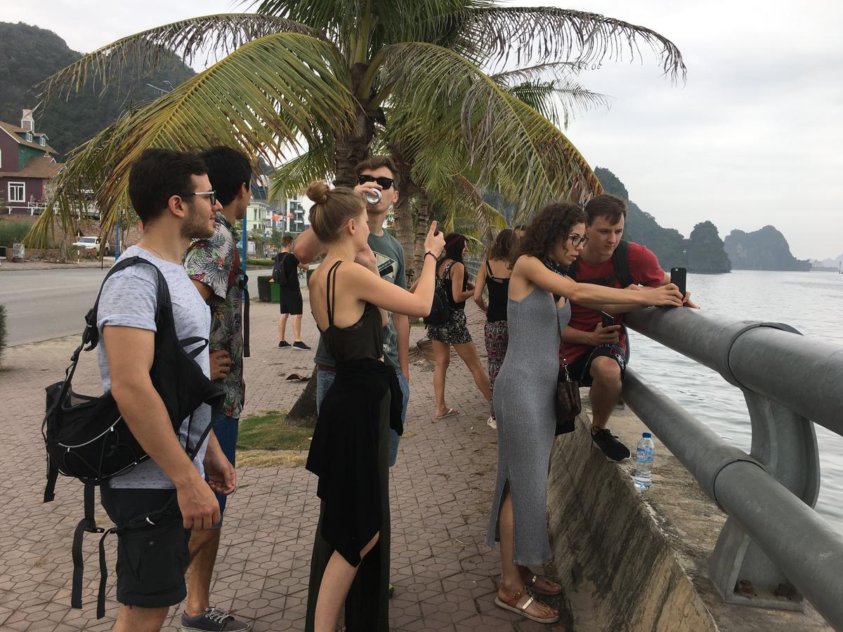 Halo Bay Homestay Hạ Long-öböl Kültér fotó